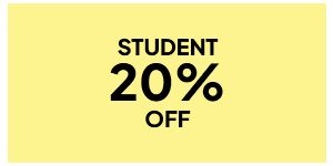 Student: 20% OFF