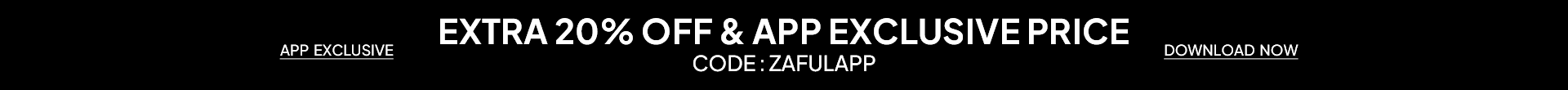 Avail Extra 20% Discount