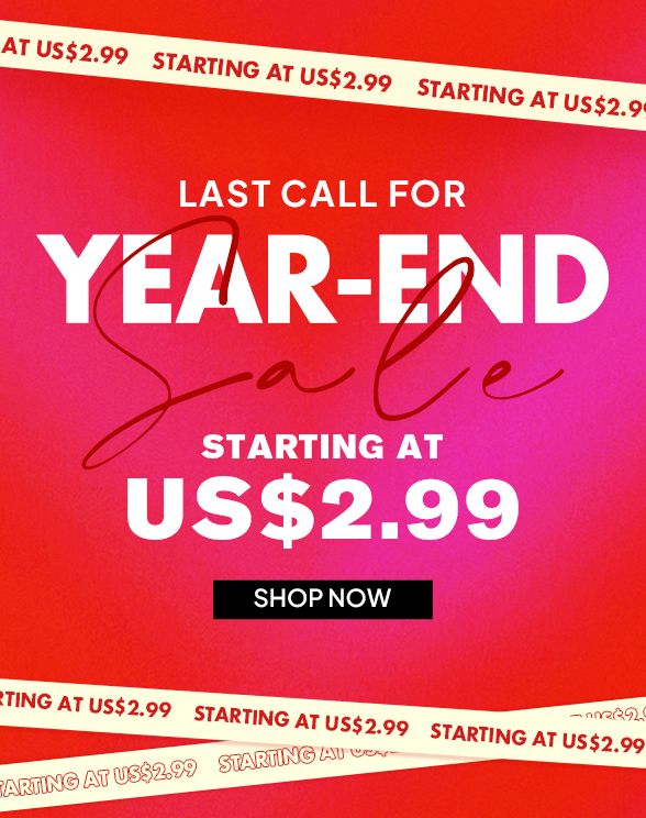 Last Call for Year-End Sale! Last Call for Year-End Sale!