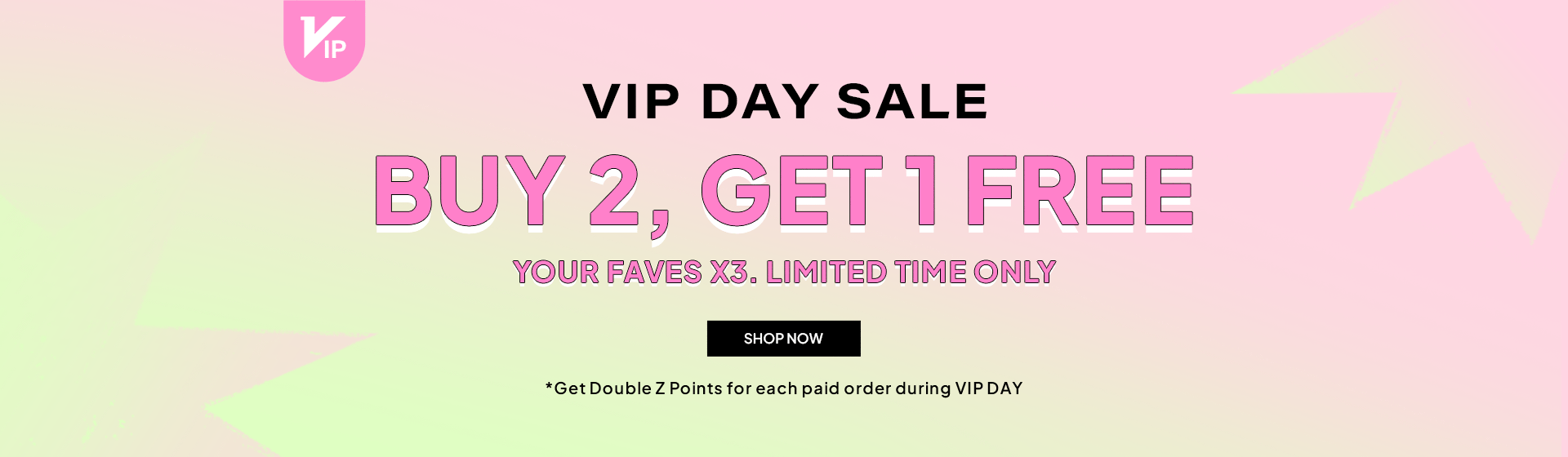 zaful.com - Vip Day Sales – Buy Two Get One Free
