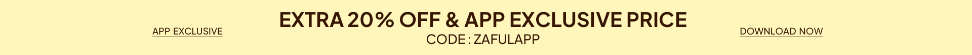 Additional 20% Off