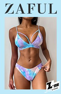 ZAFUL PRINT BIKINI LOOKBOOK