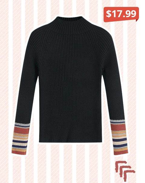 Slim Ribbed Sweater